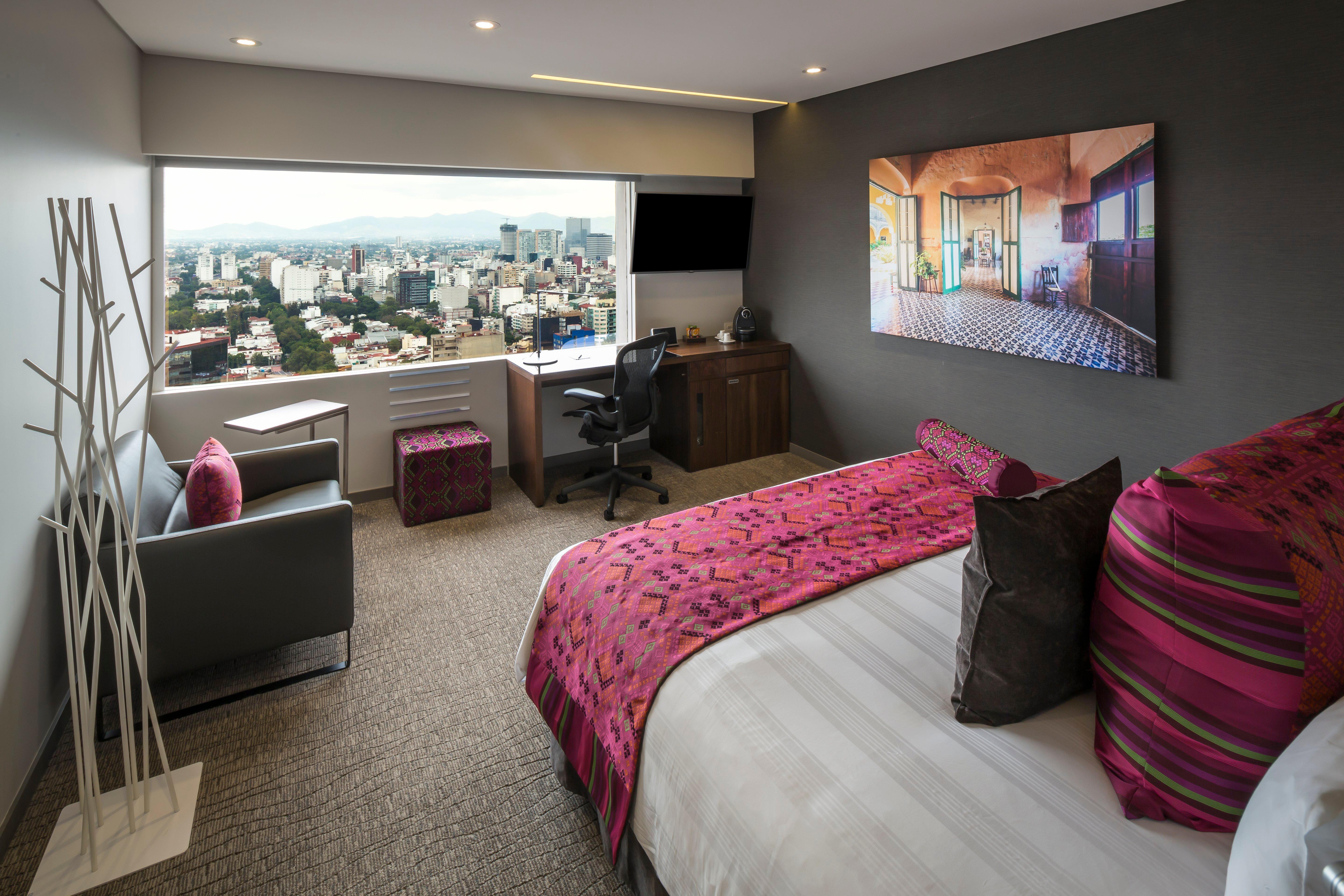 Presidente Intercontinental Mexico City By Ihg Eksteriør bilde A room at the hotel