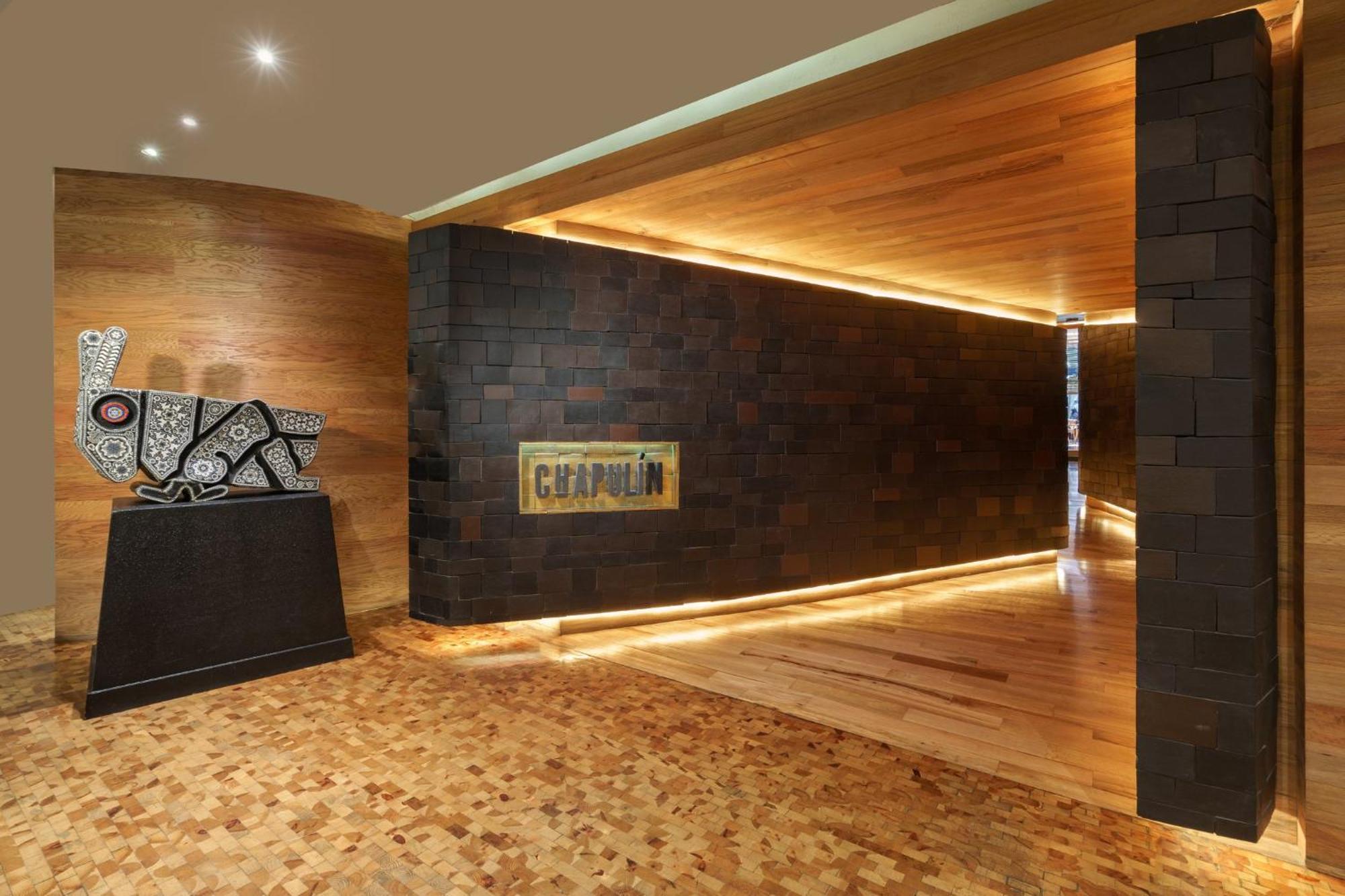 Presidente Intercontinental Mexico City By Ihg Eksteriør bilde Interior of the hotel