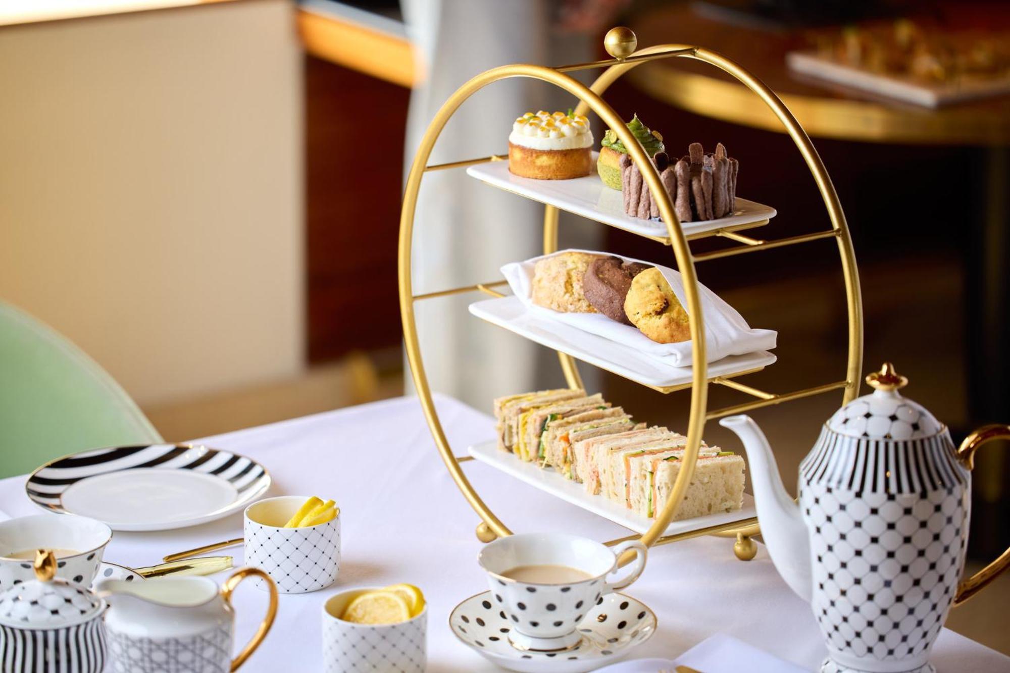 Presidente Intercontinental Mexico City By Ihg Eksteriør bilde Afternoon tea at the Ritz-Carlton, DIFC, Dubai