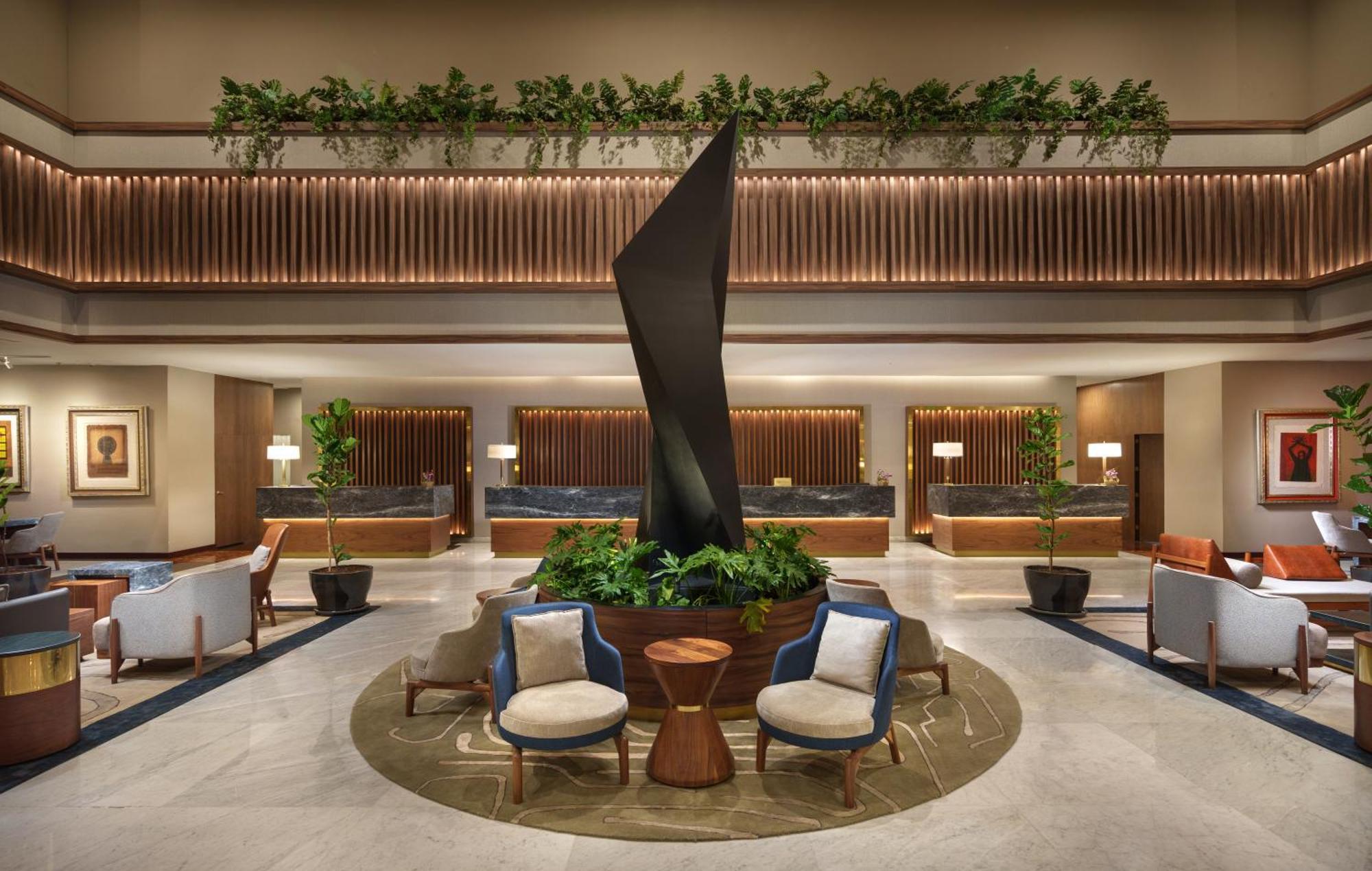 Presidente Intercontinental Mexico City By Ihg Eksteriør bilde The lobby of the hotel